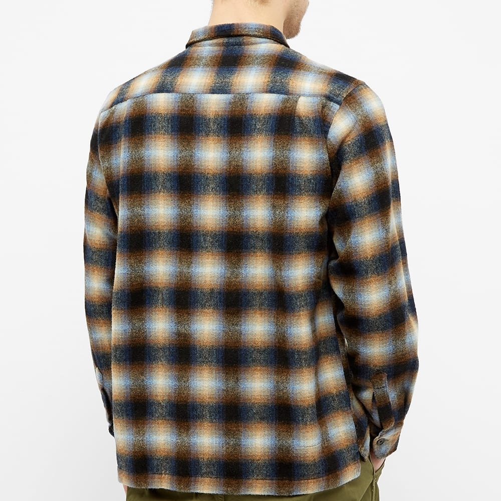 Universal Works Wool Plaid Utility Shirt - 5