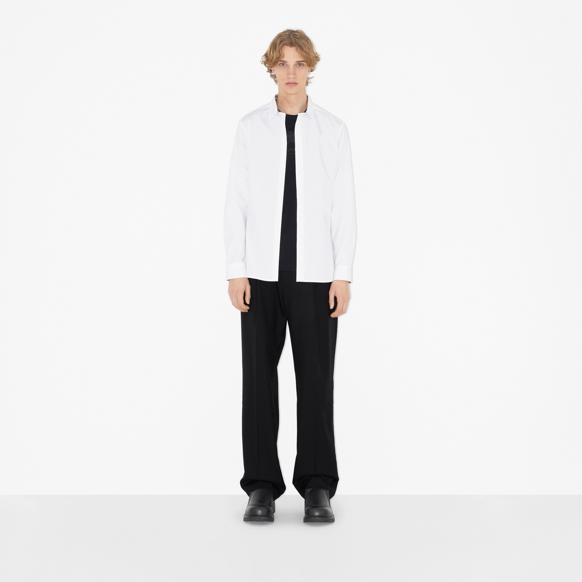 CAROL CHRISTIAN POELL Mens Slim-Fit Polo T-Shirt Jacquard Floral