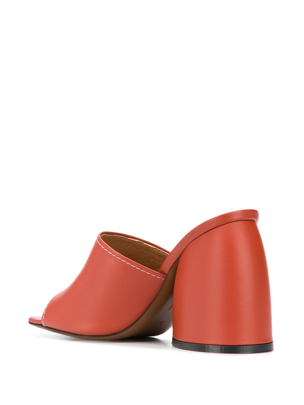 chunky heel mules - 3