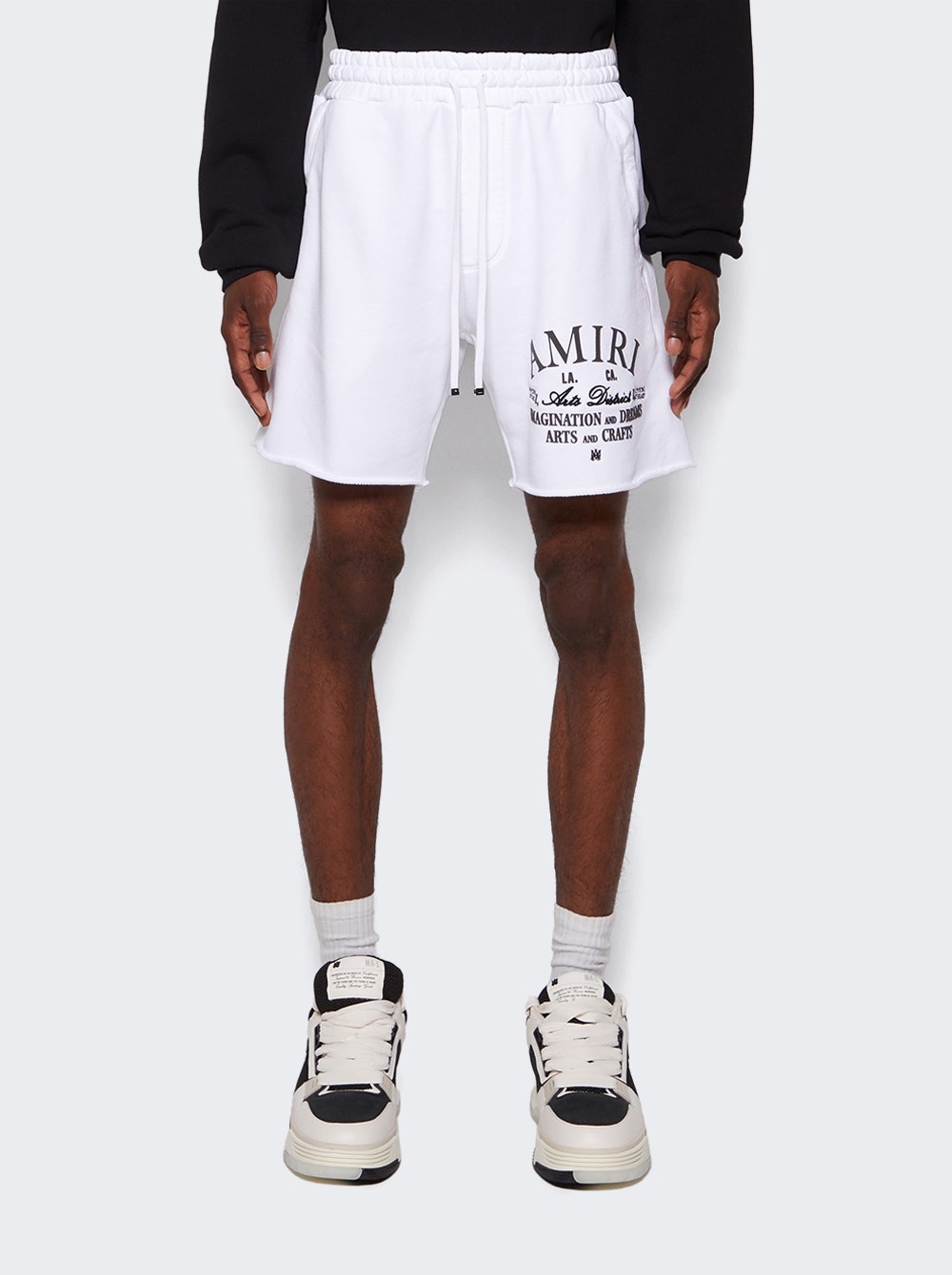 Arts District Sweat Shorts White - 3