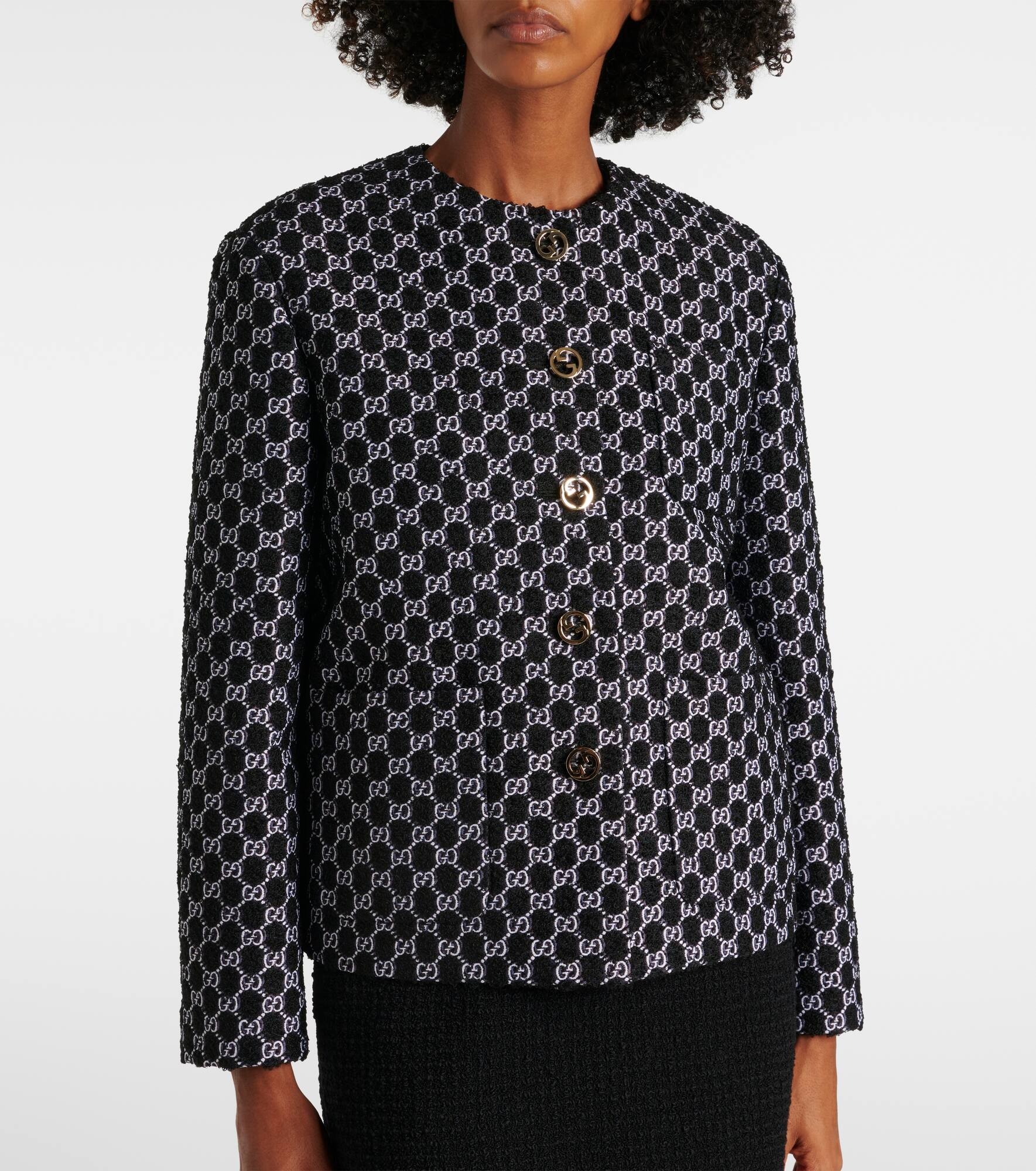 GG bouclé jacket - 6