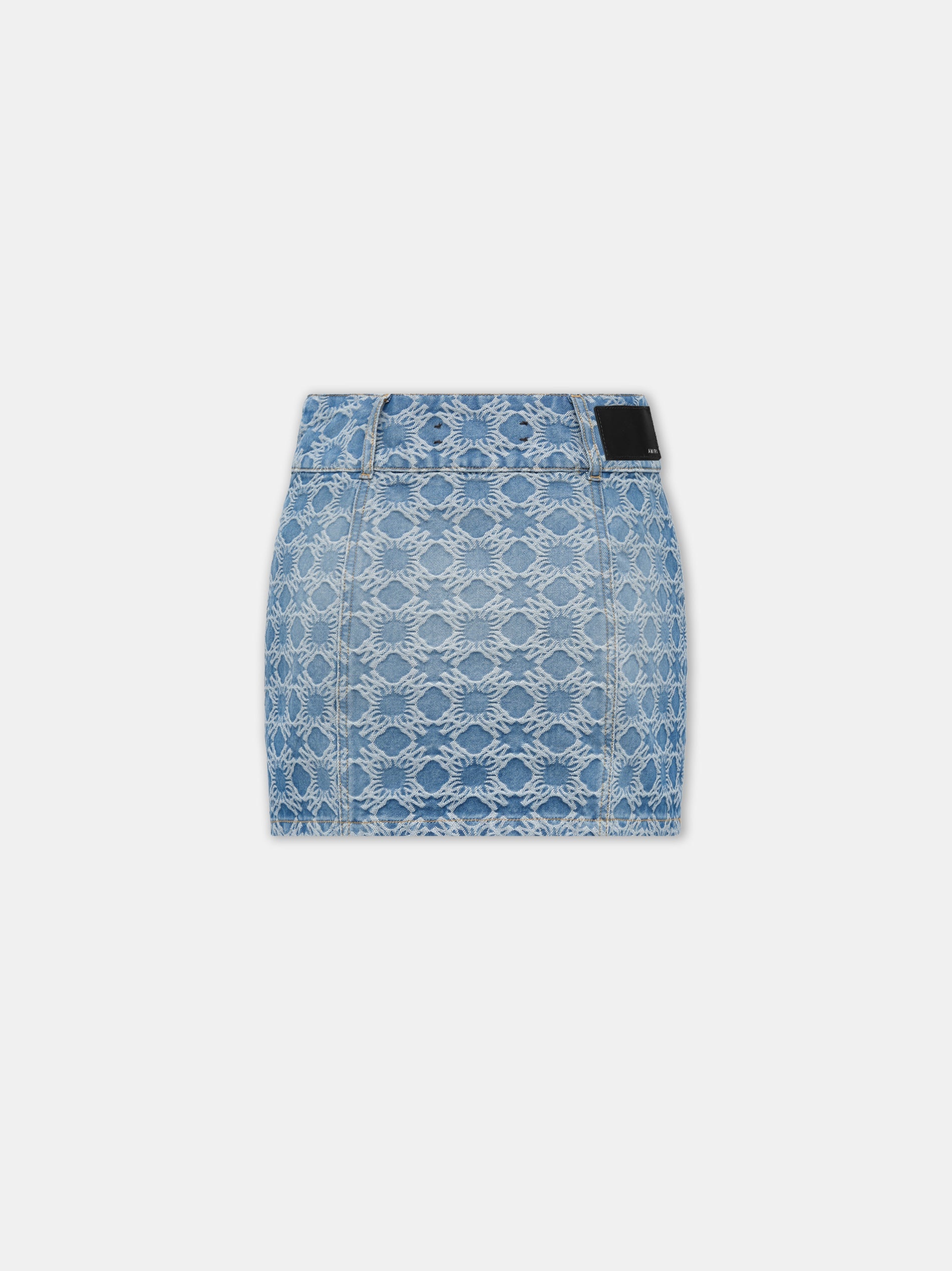WOMEN'S MA QUAD JACQUARD MINI SKIRT - 3