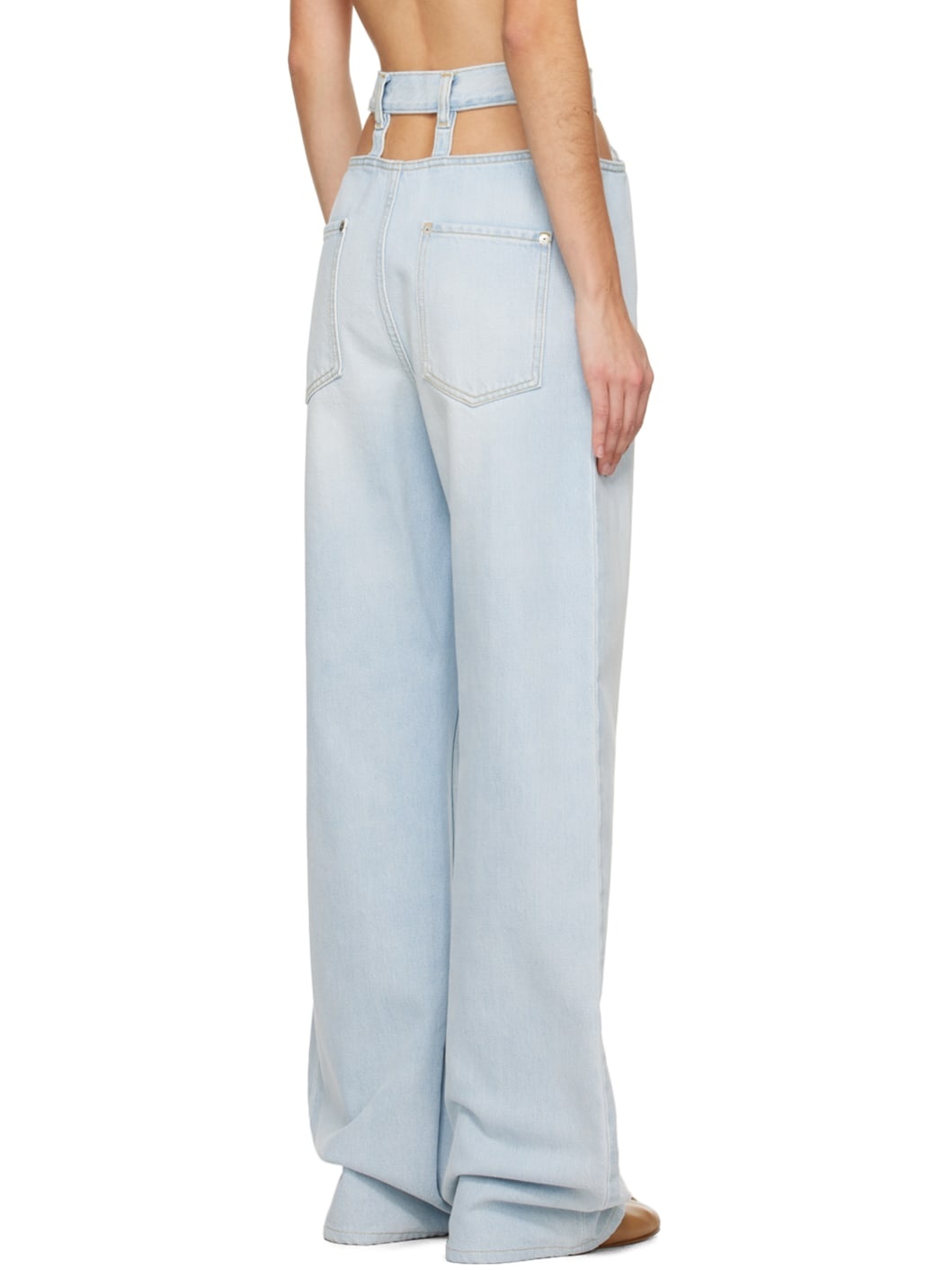 Blue Décortiqué Jeans - 3