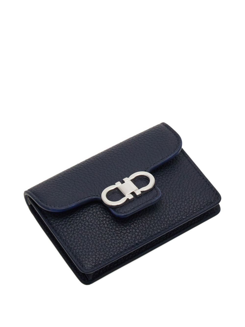 Gancini calfskin compact wallet - 3