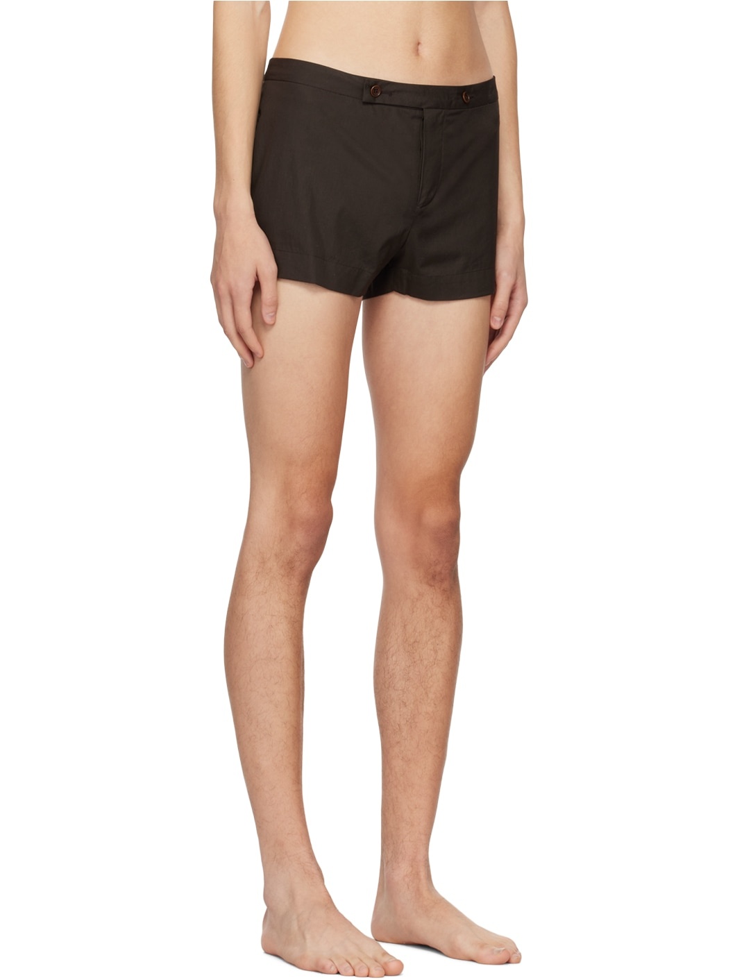 Brown Paul Swim Shorts - 2