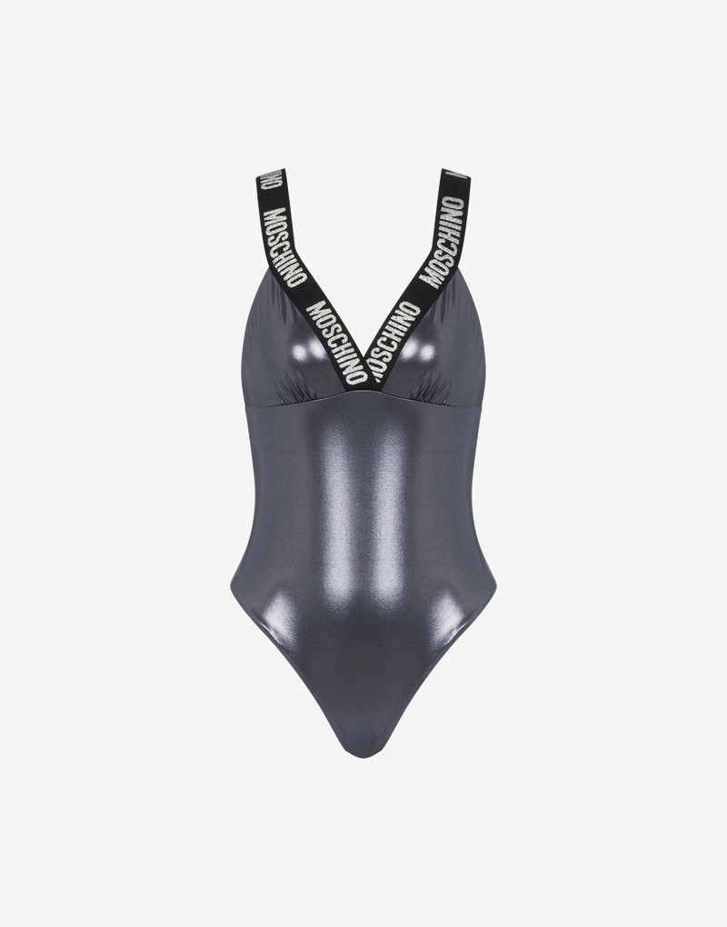 SWIMSUIT SHINY & SILVER 1