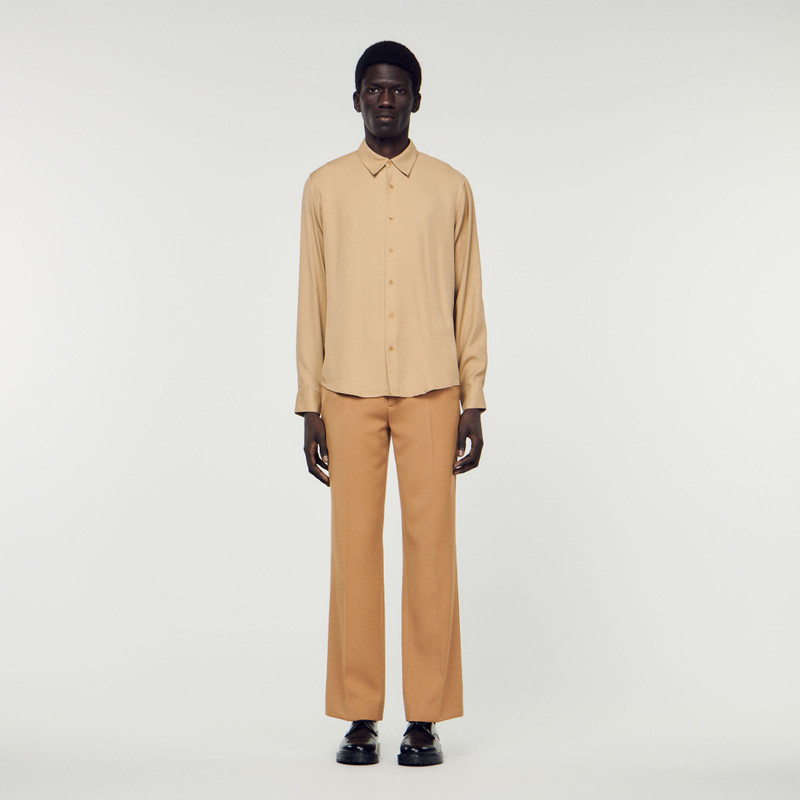 Sandro Flowing long-sleeved shirt outlook