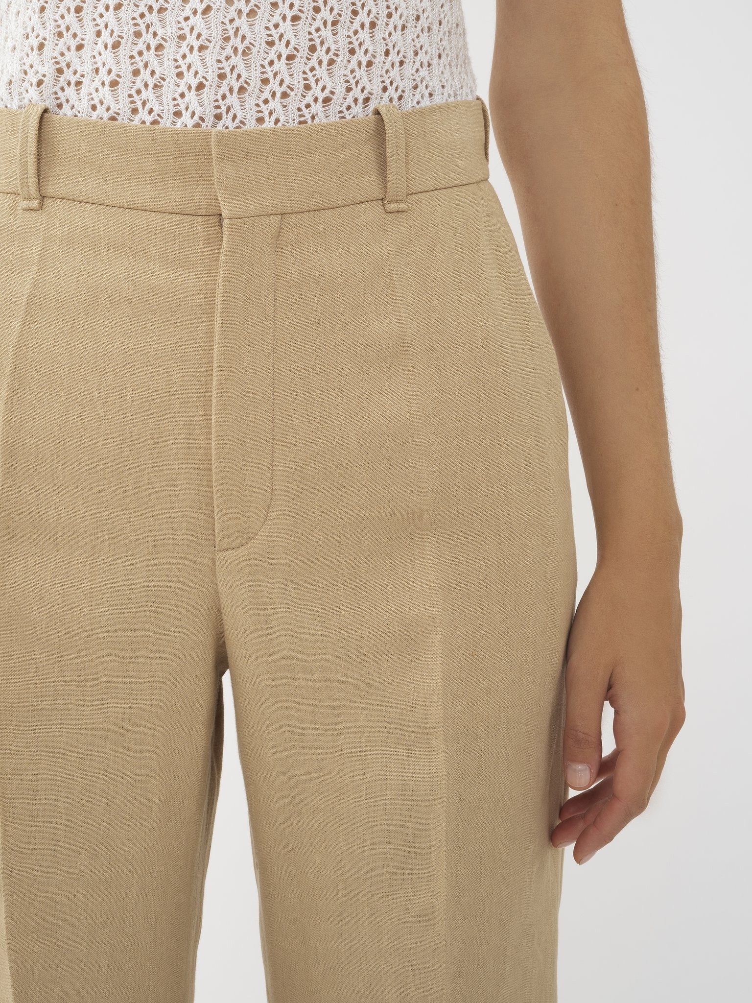 HIGH-RISE TAILORED PANTS - 6