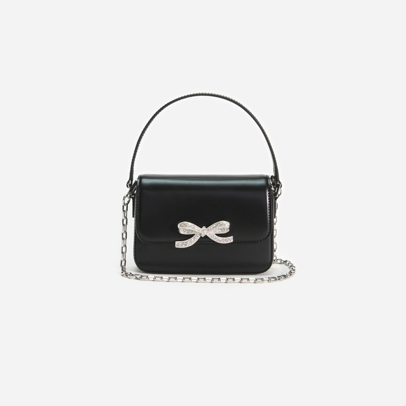 Black Leather Micro Bag 4