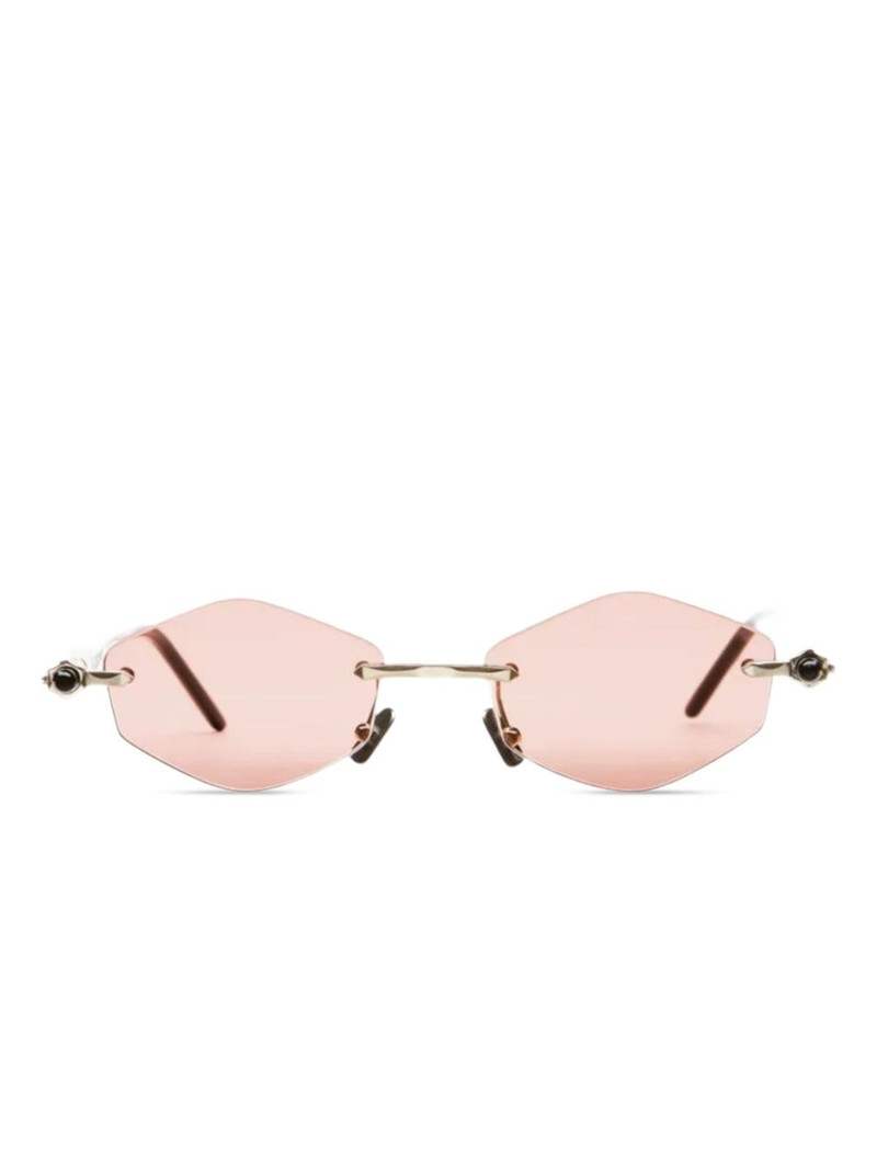 P60 geometric-frame sunglasses 1
