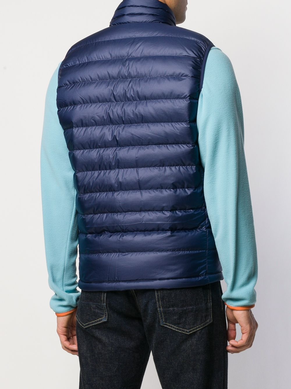 logo-patch puffer gilet - 4