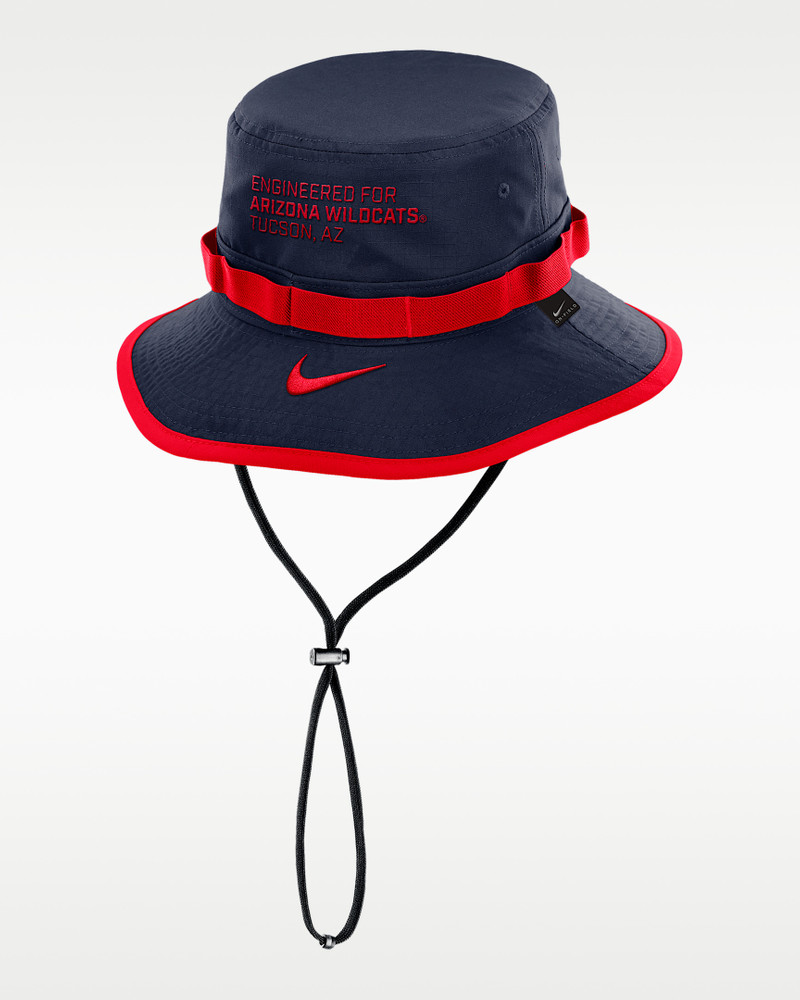 Nike Arizona Sideline Apex Gameday Boonie Men's Nike Dri-FIT College Bucket Hat outlook