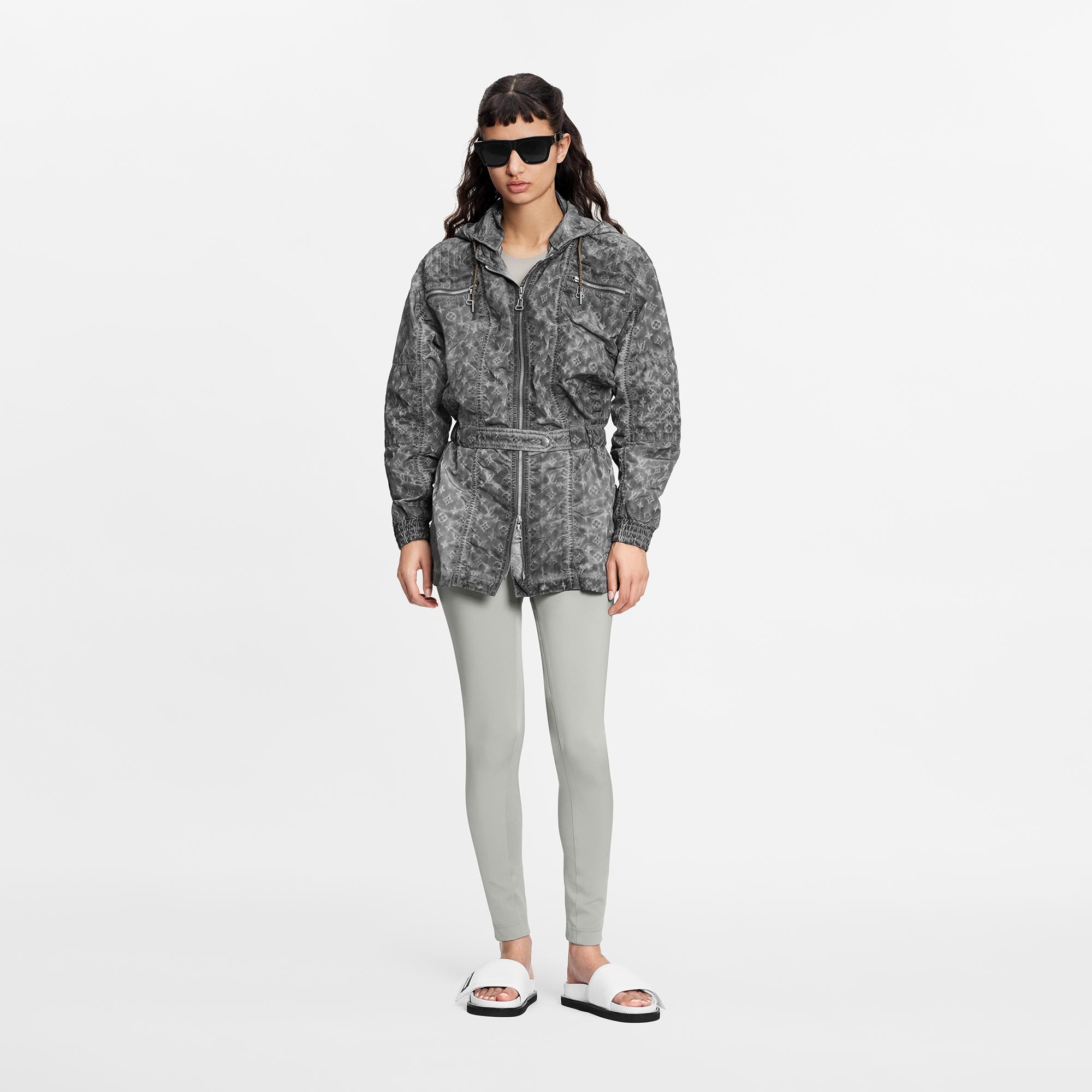 Overdyed Monogram Hooded Parka - 2
