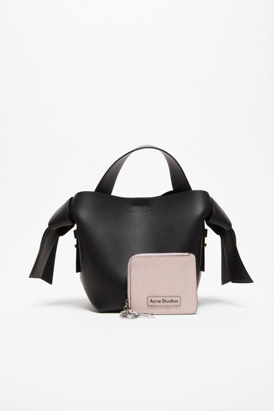 Acne Studios Zip leather wallet - Pastel pink outlook