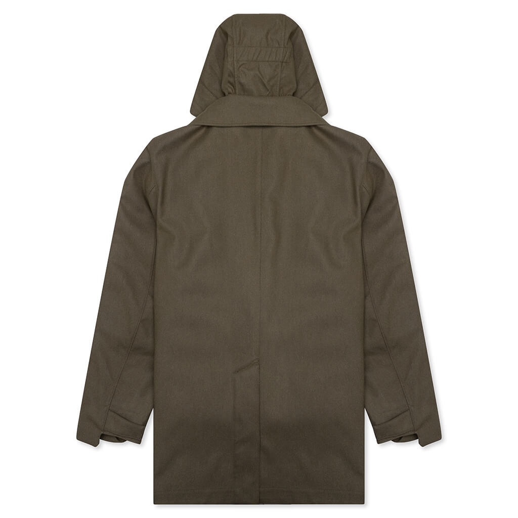 STONE ISLAND  REAL DOWN JACKET 442F1 - MILITARY GREEN - 2