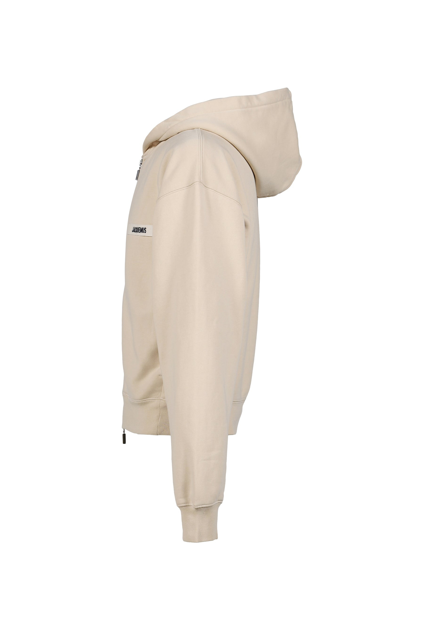 LE HOODIE ZIP GROS GRAIN / BEI - 3