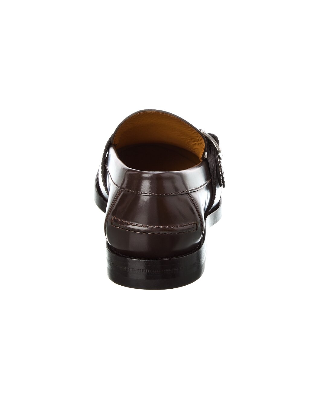 Gucci GG Buckle GG Supreme Canvas & Leather Loafer - 3