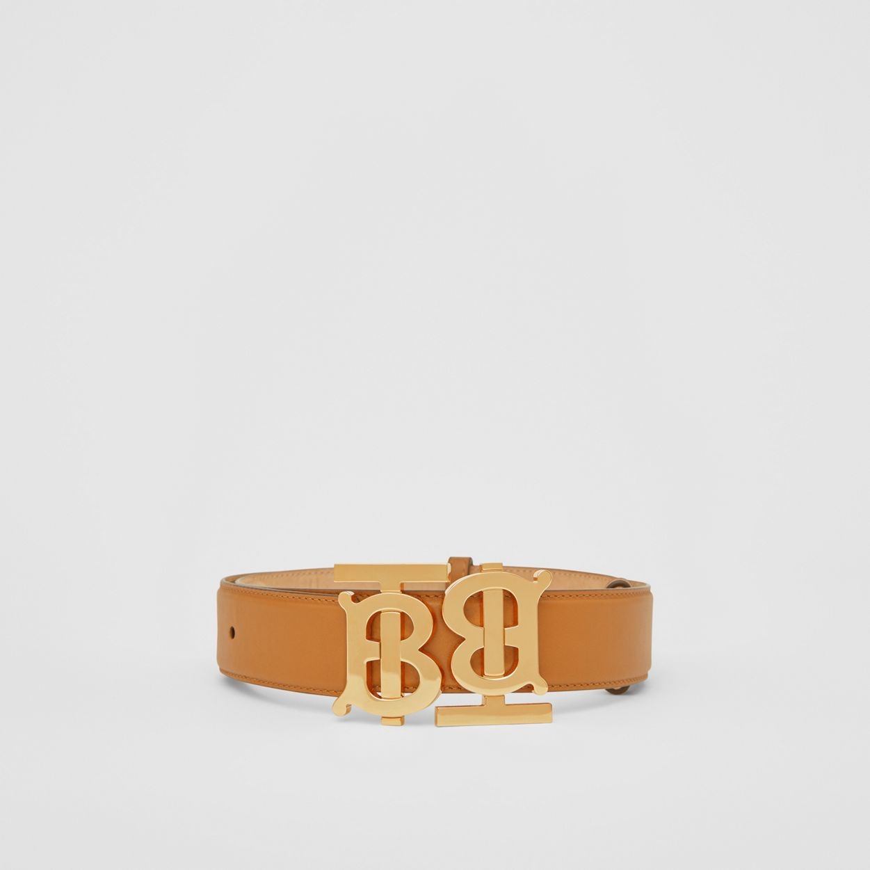 Double Monogram Motif Leather Belt - 4