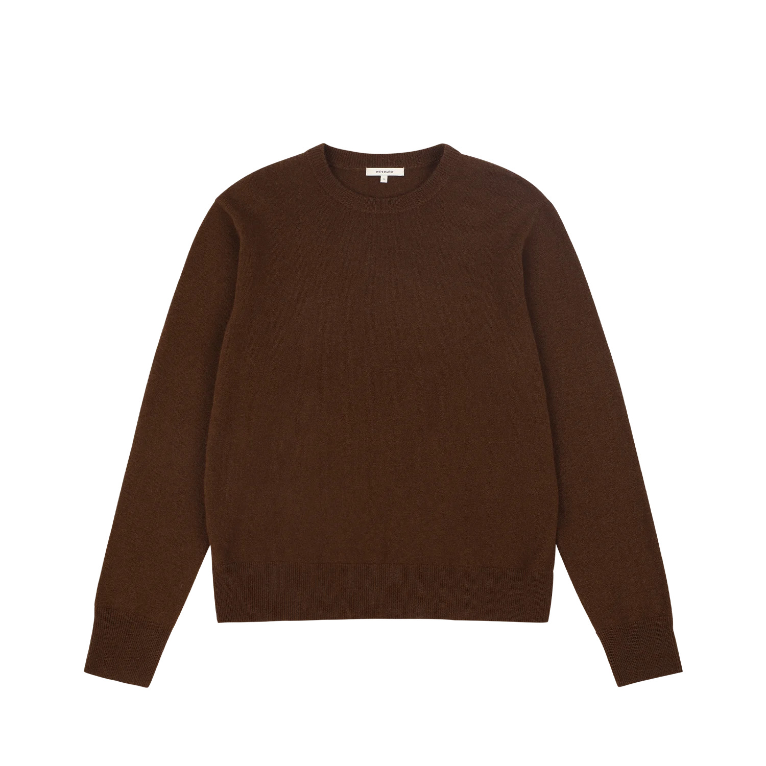 KNIT CREWNECK CEDAR - 1