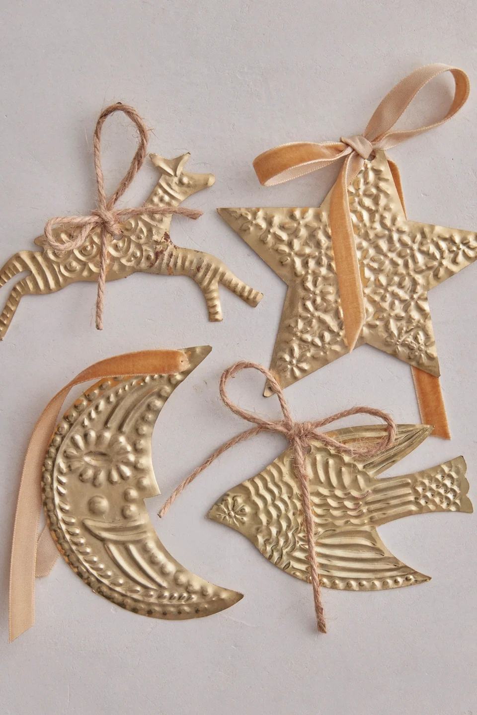 Gilded Tin Ornament - 1
