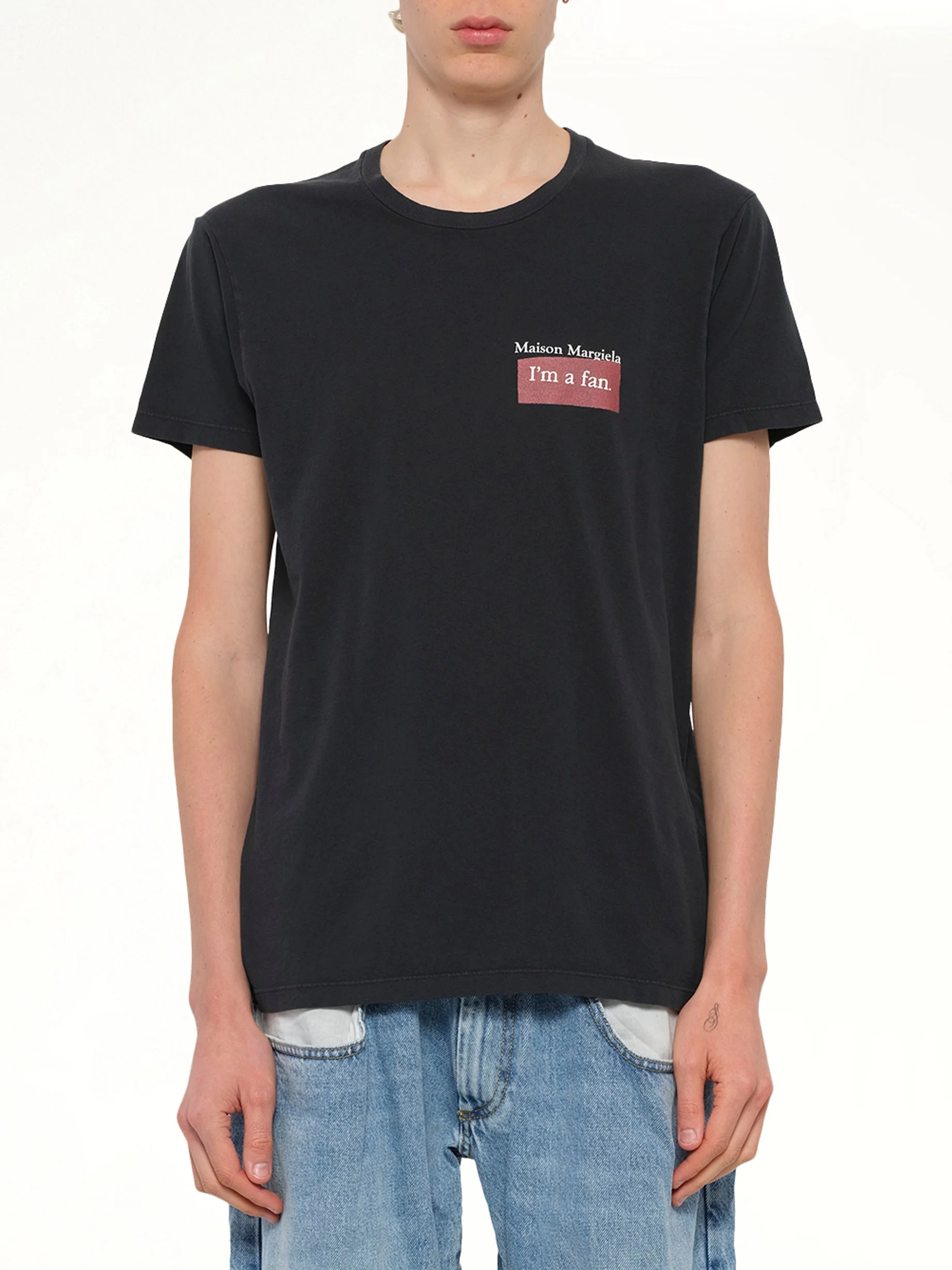 "I'm a Fan" T-Shirt in Charcoal - 1