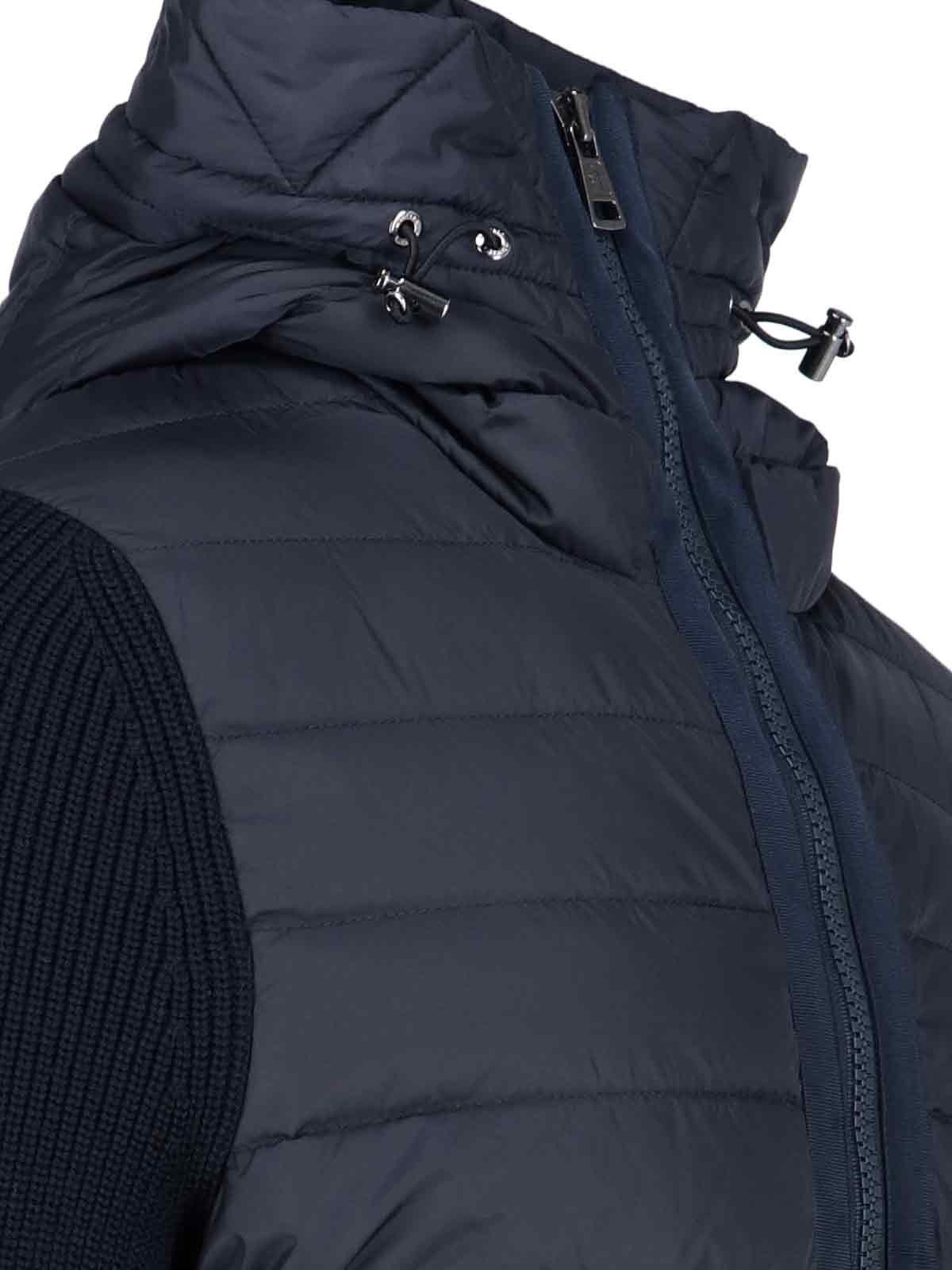 HOODED JACKET NYLON DETAILS - 5