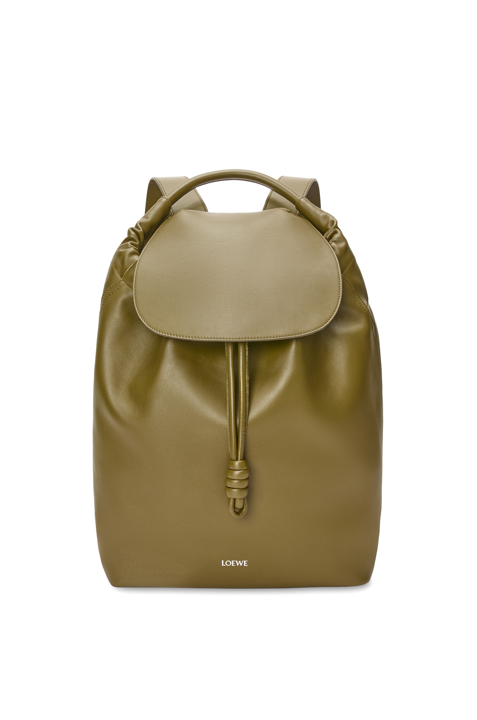 Flamenco backpack in shiny supple calfskin - 1