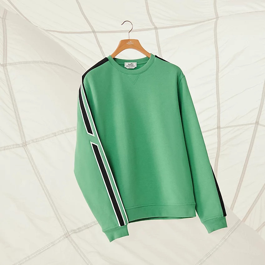 "Run H" crewneck sweater - 4