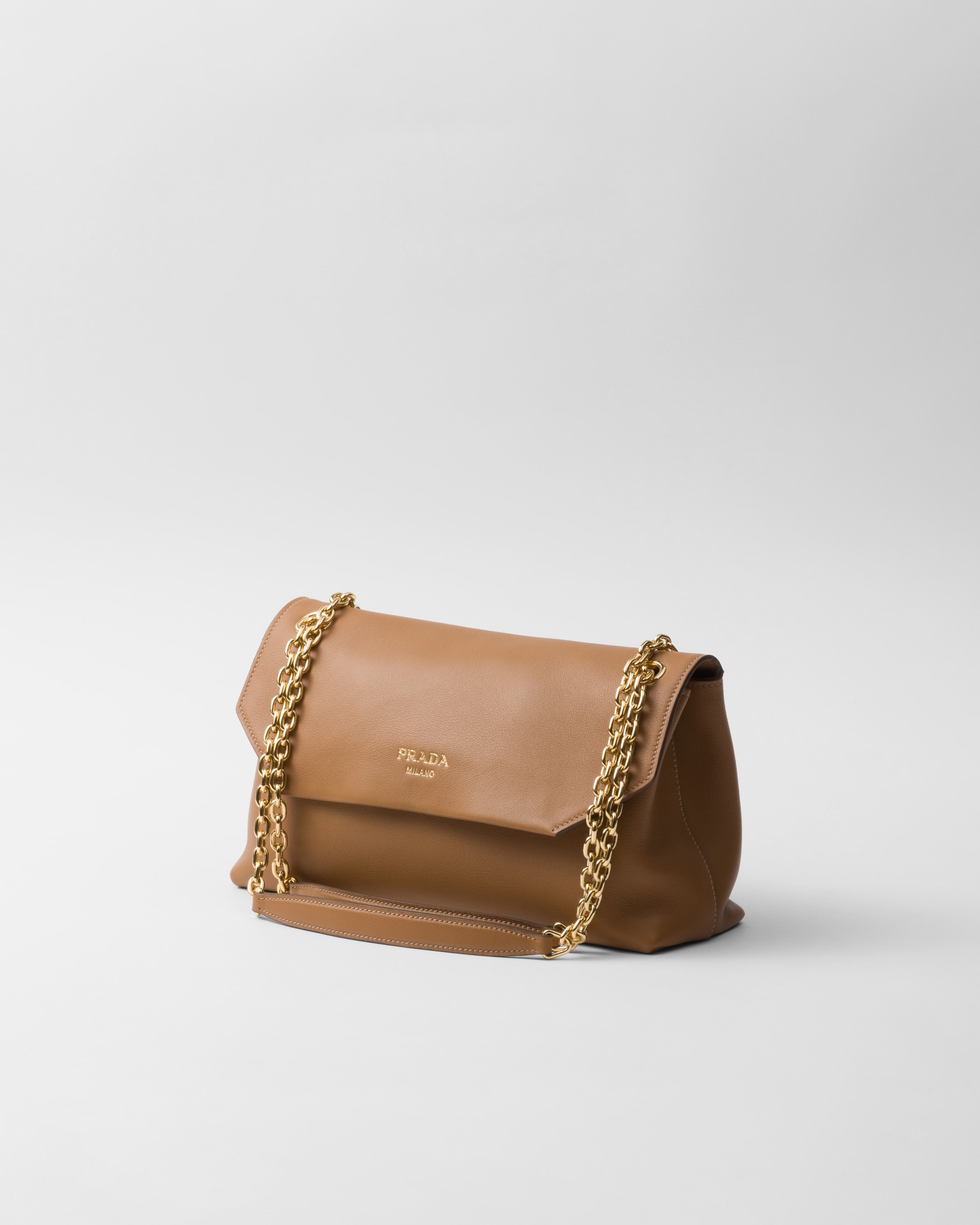 Medium leather shoulder bag - 3