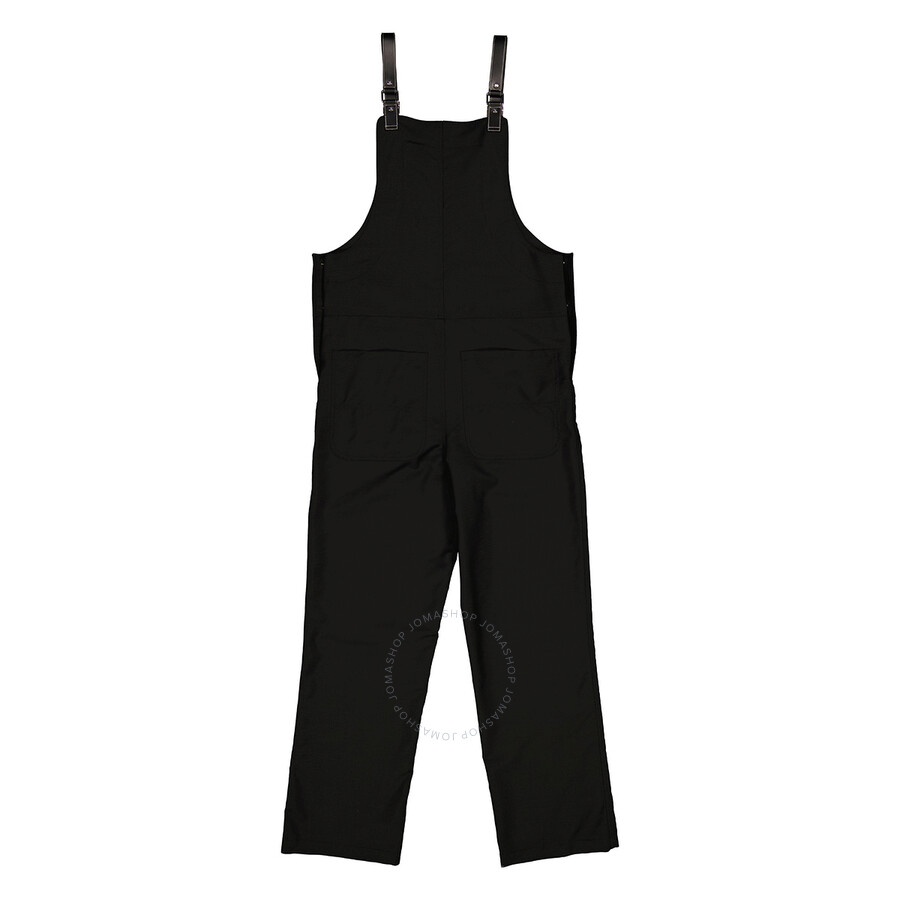 Burberry Men's Black Bib-Front Technical Overalls - 7