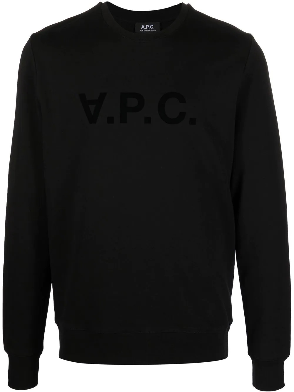 logo-print crew-neck sweatshirt - 1