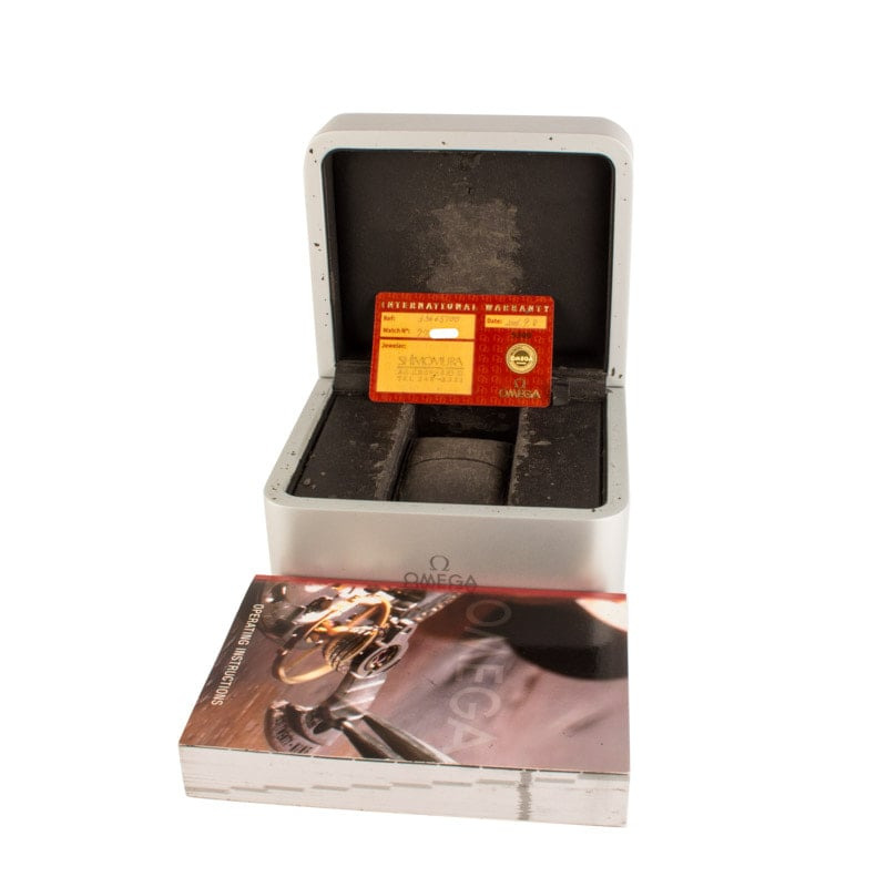 Omega Speedmaster 3366.51.00 Red Gold on Steel - 4