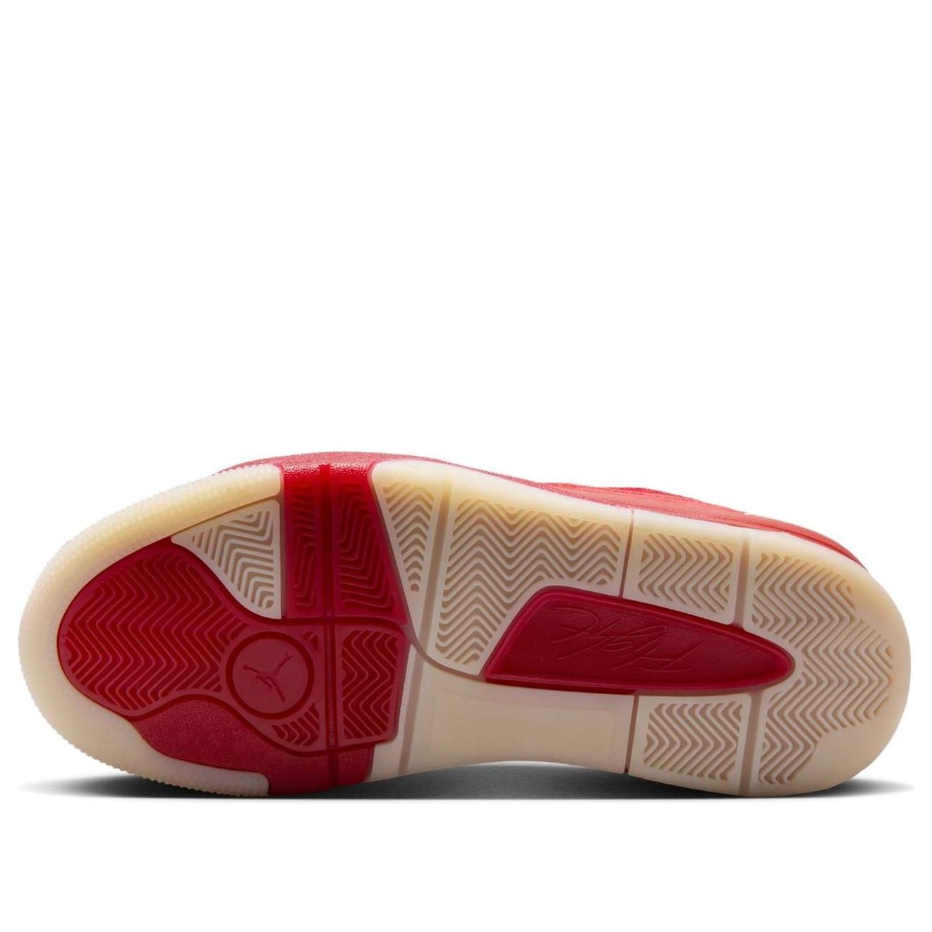 (WMNS) Air Jordan Flight Court 'Varsity Red Muslin Sail' FZ9854-601 - 6