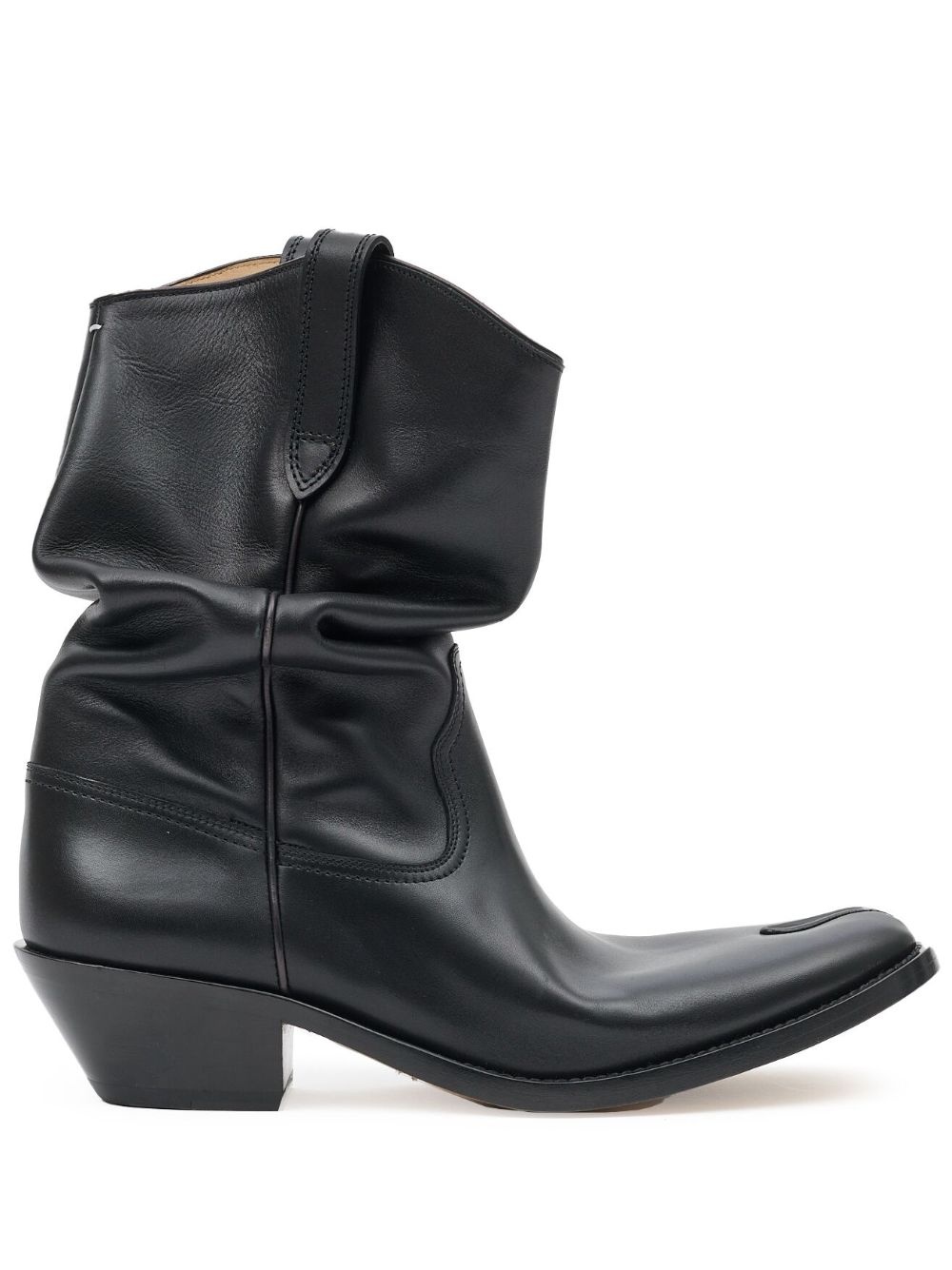 Tabi-toe leather boots - 1