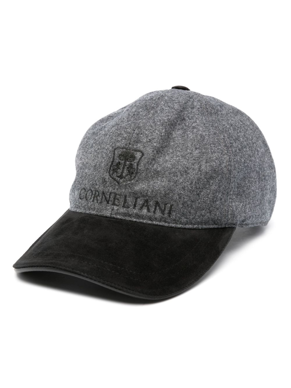 logo-embroidered cap - 1