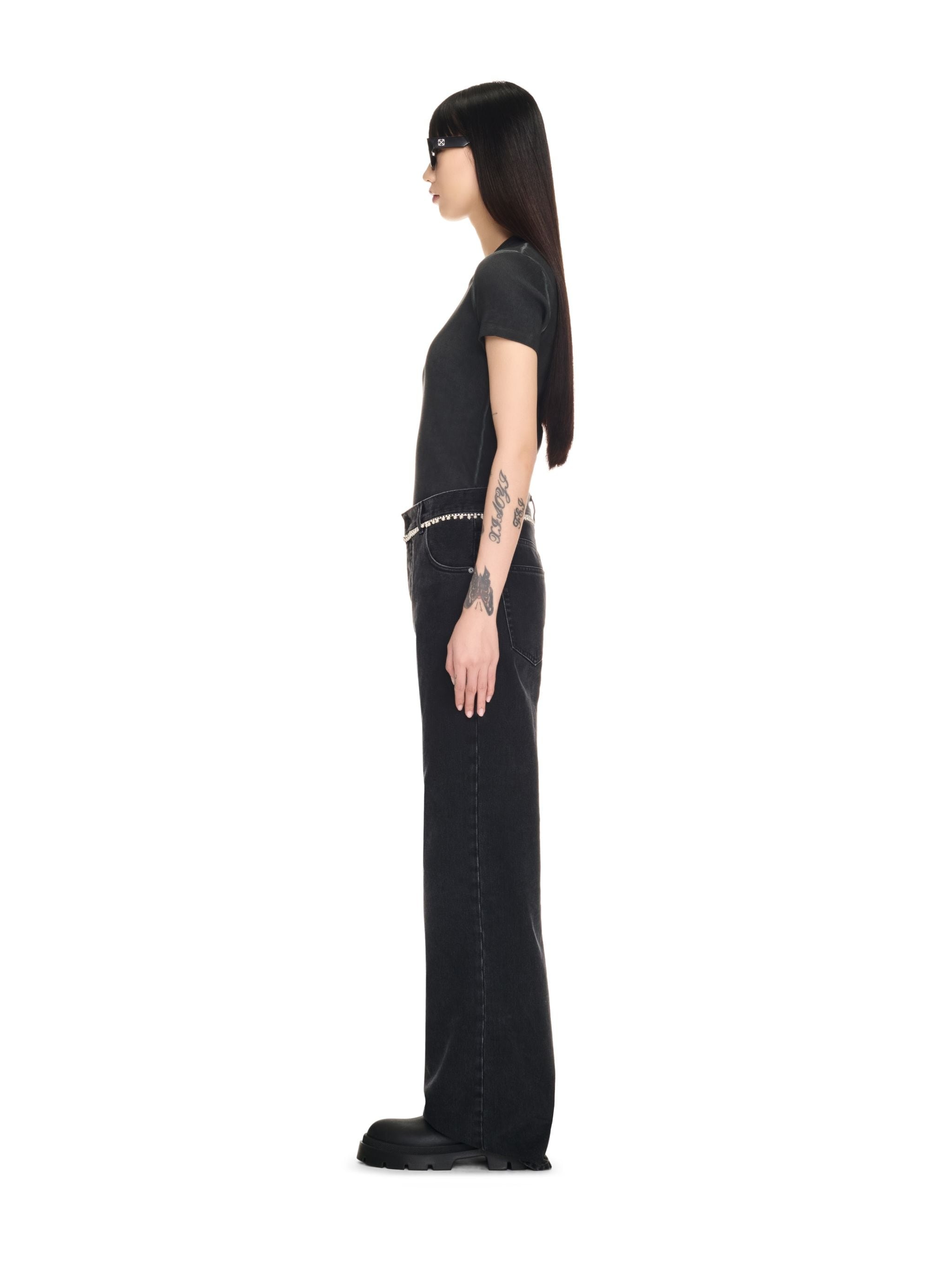 Off Stamp Rib Basic Tee - 3
