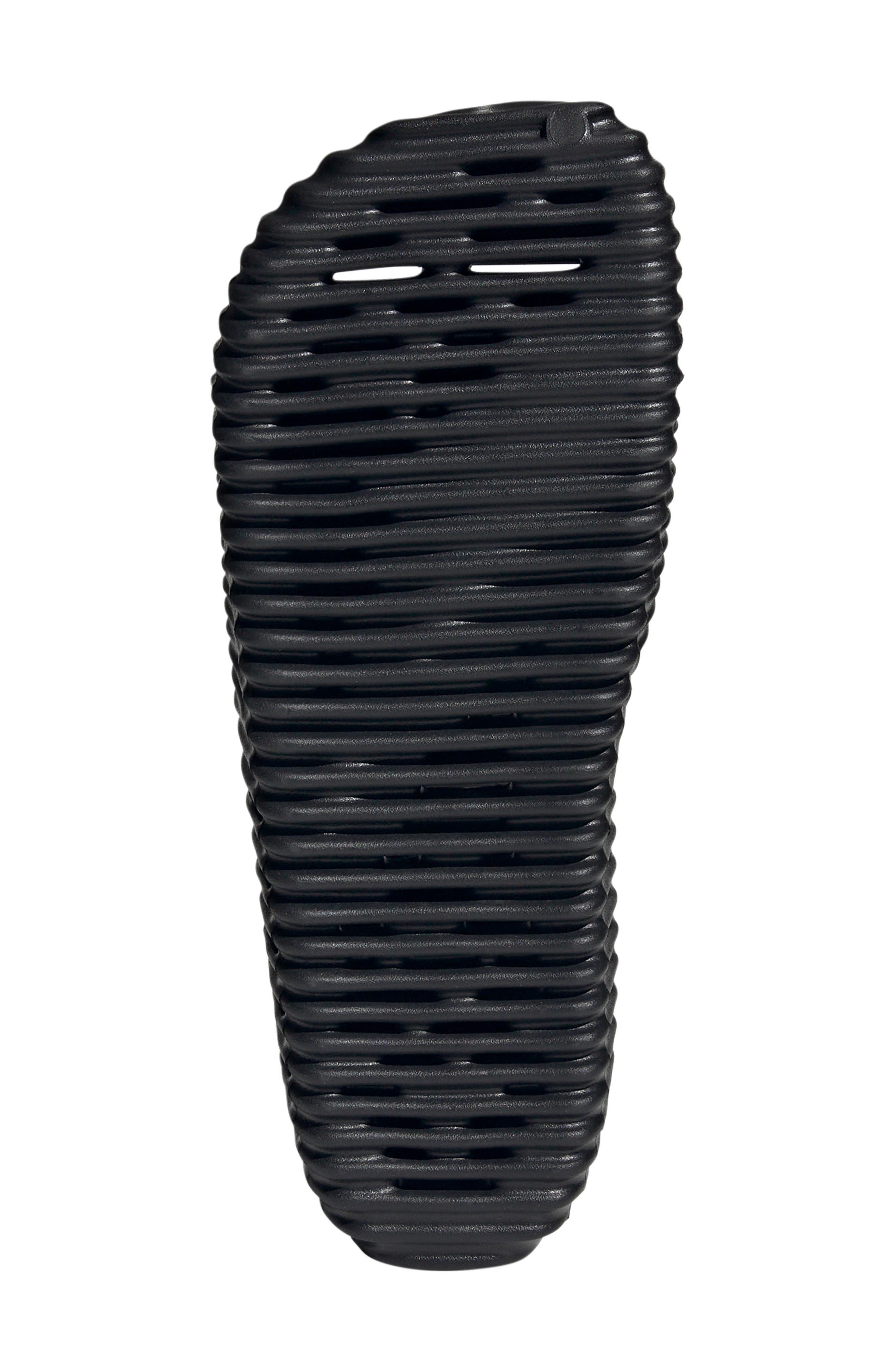 adidas Gender Inclusive Adilette 25 Slide in Black/Black/Grey at Nordstrom - 5