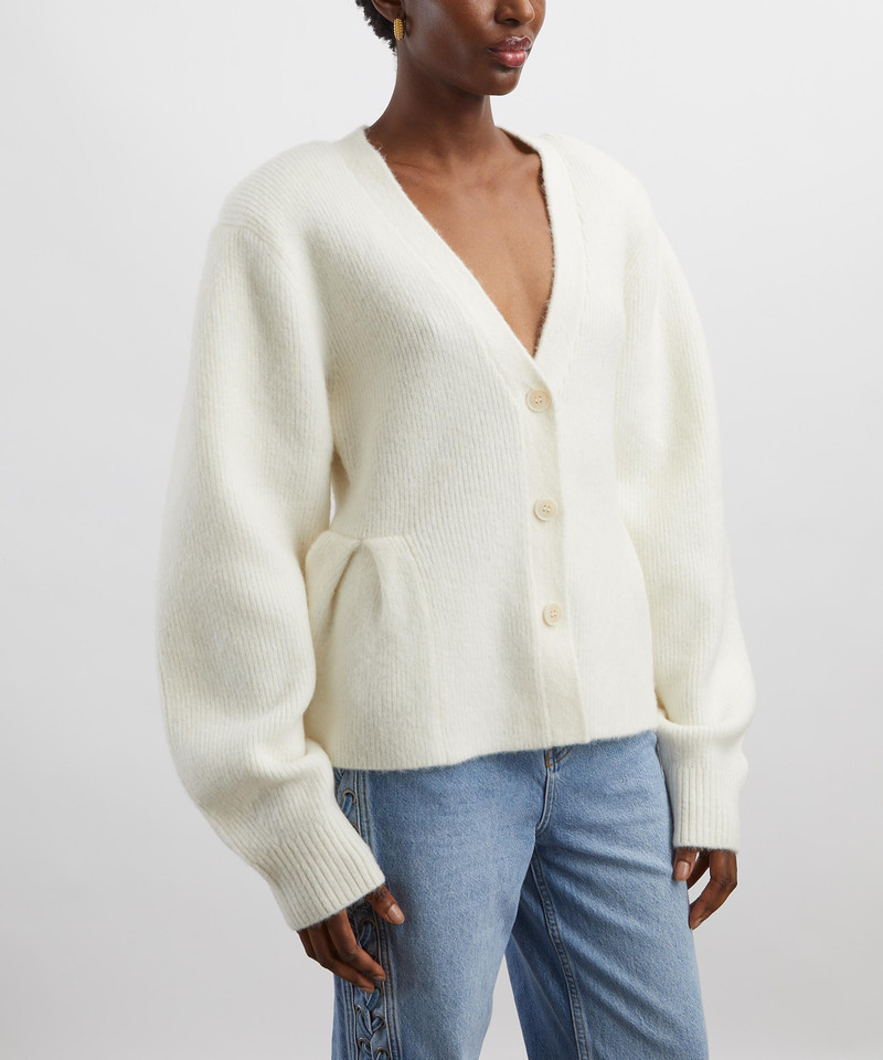 ROTATE Peplum Knit Cardigan outlook