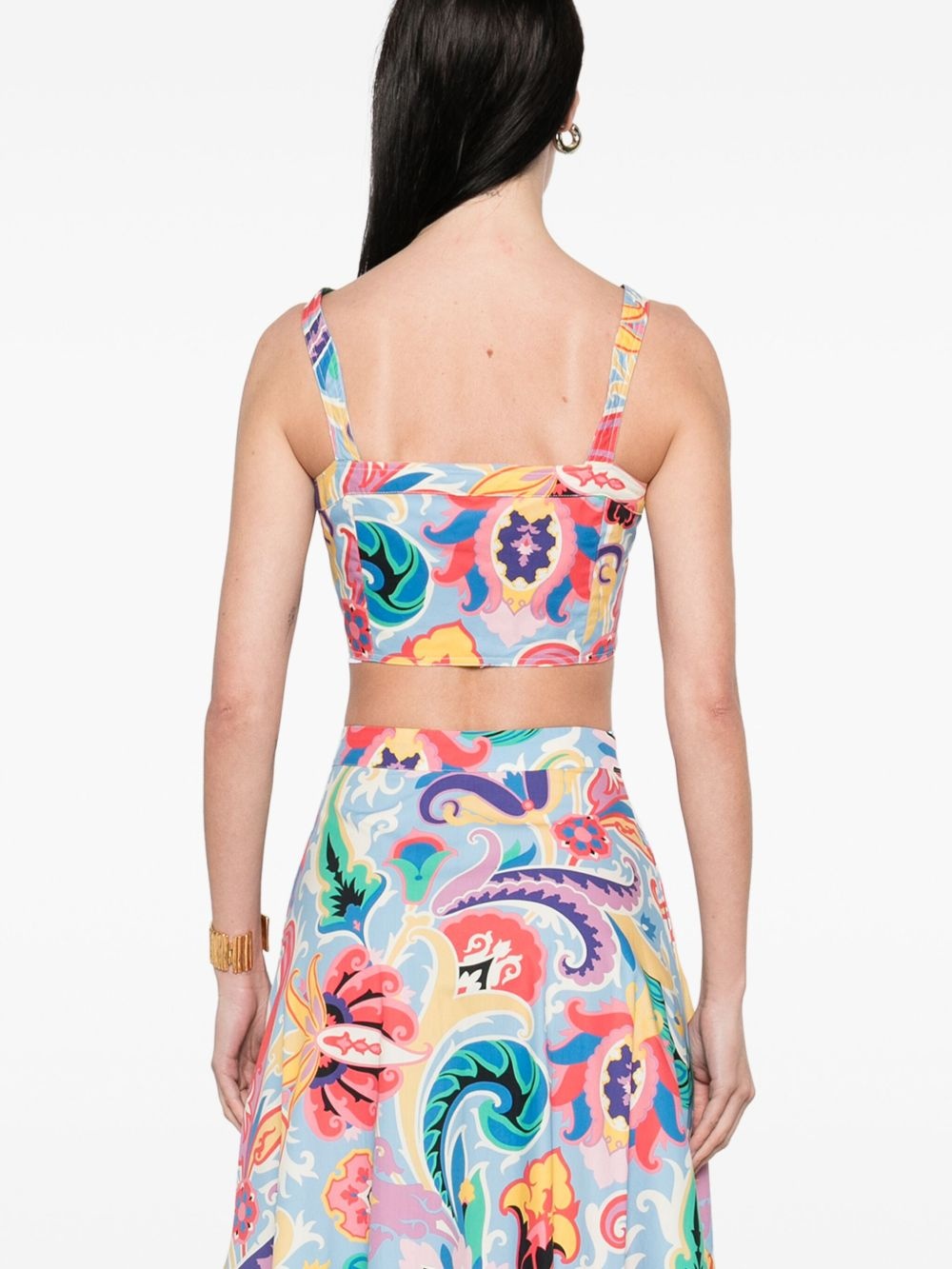 graphic-print tank top - 4