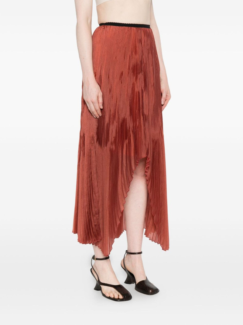 pleated asymmetric skirt 3