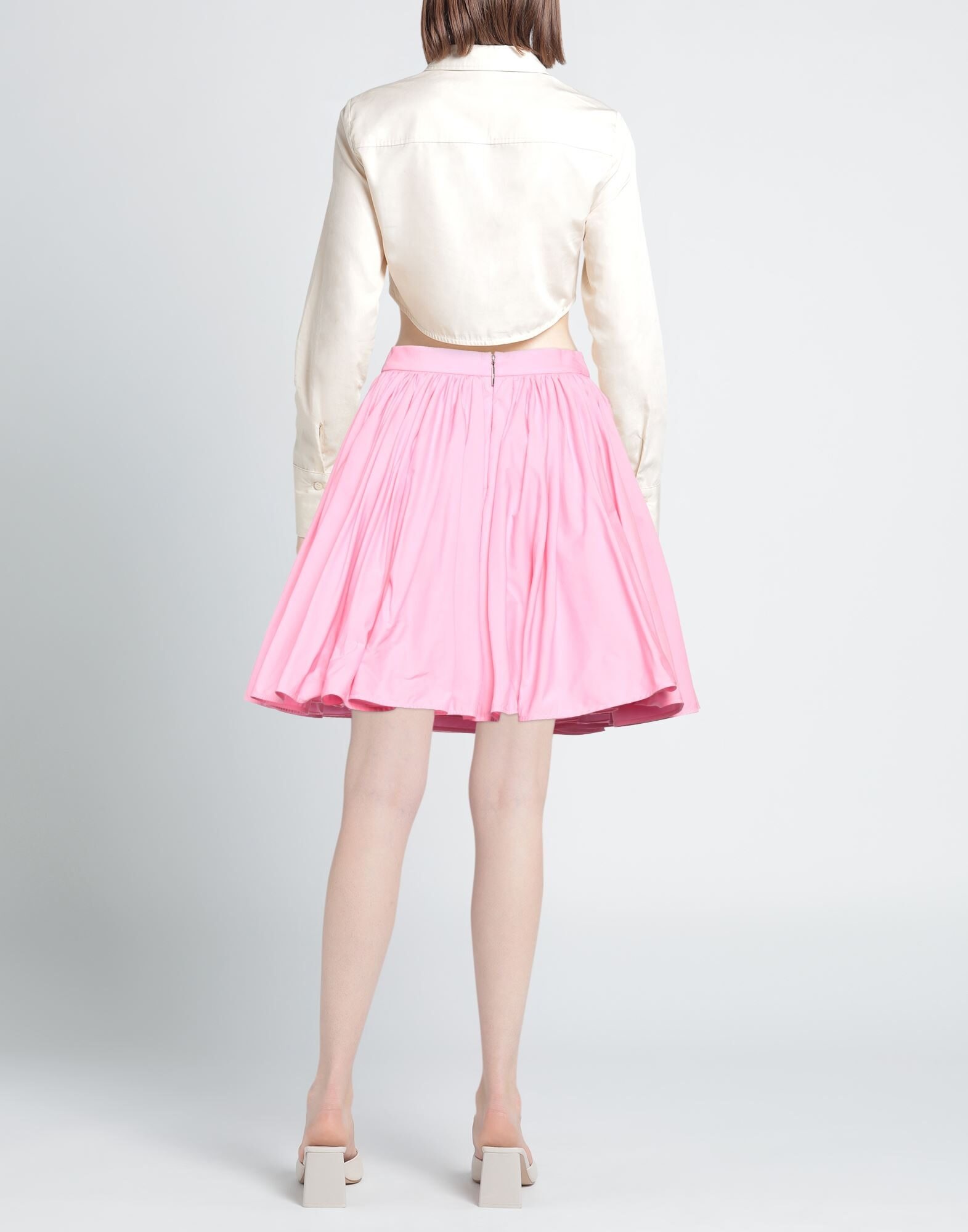 Pink Women's Mini Skirt - 3