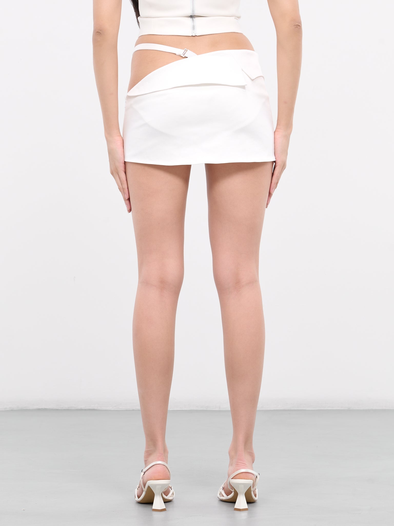 Paulette Lapel Mini Skirt - 3