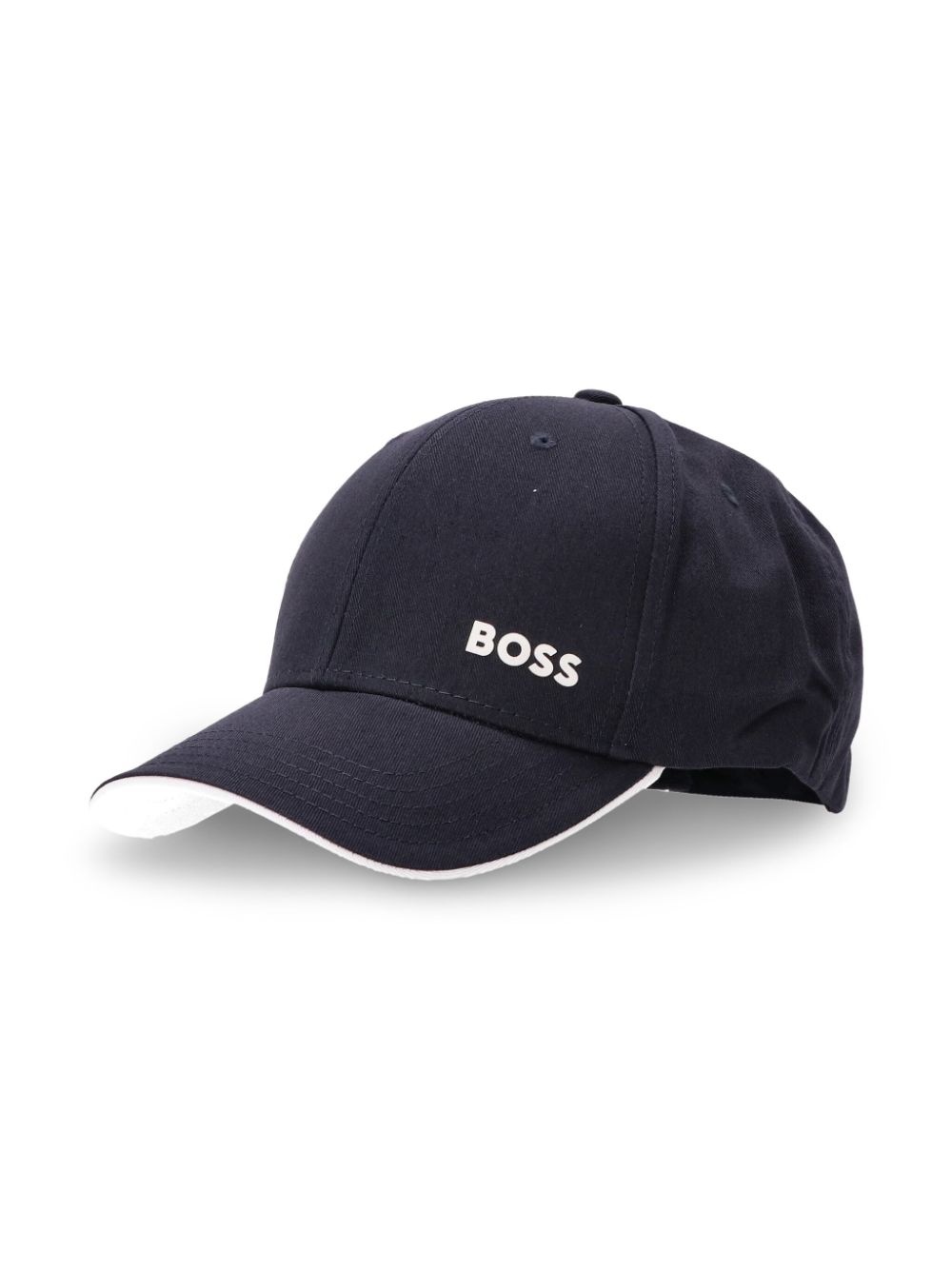 logo-print cotton cap - 2