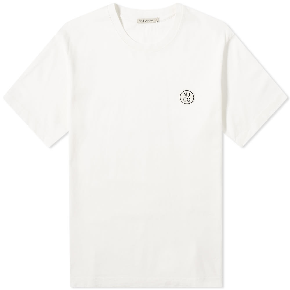 Nudie Uno Circle Logo Tee - 1