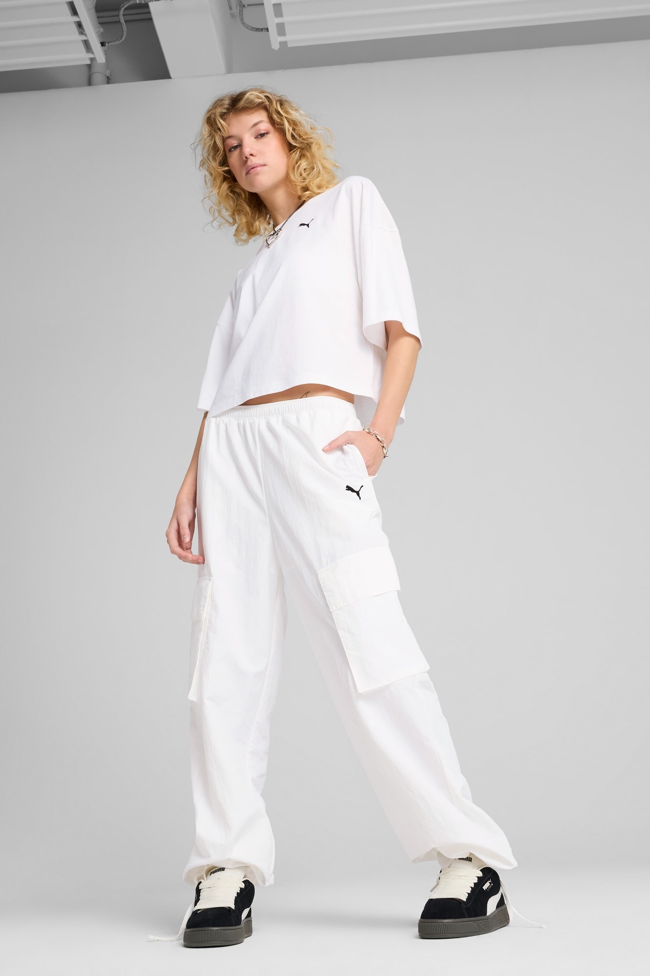 Wardrobe Essentials Women's Oversized Short Tee - 5