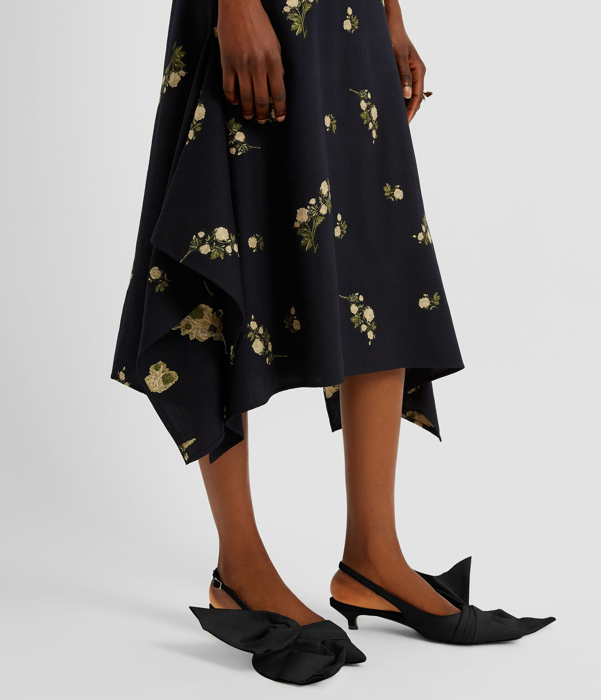 SHORT SLEEVE MIDI DRESS - 3