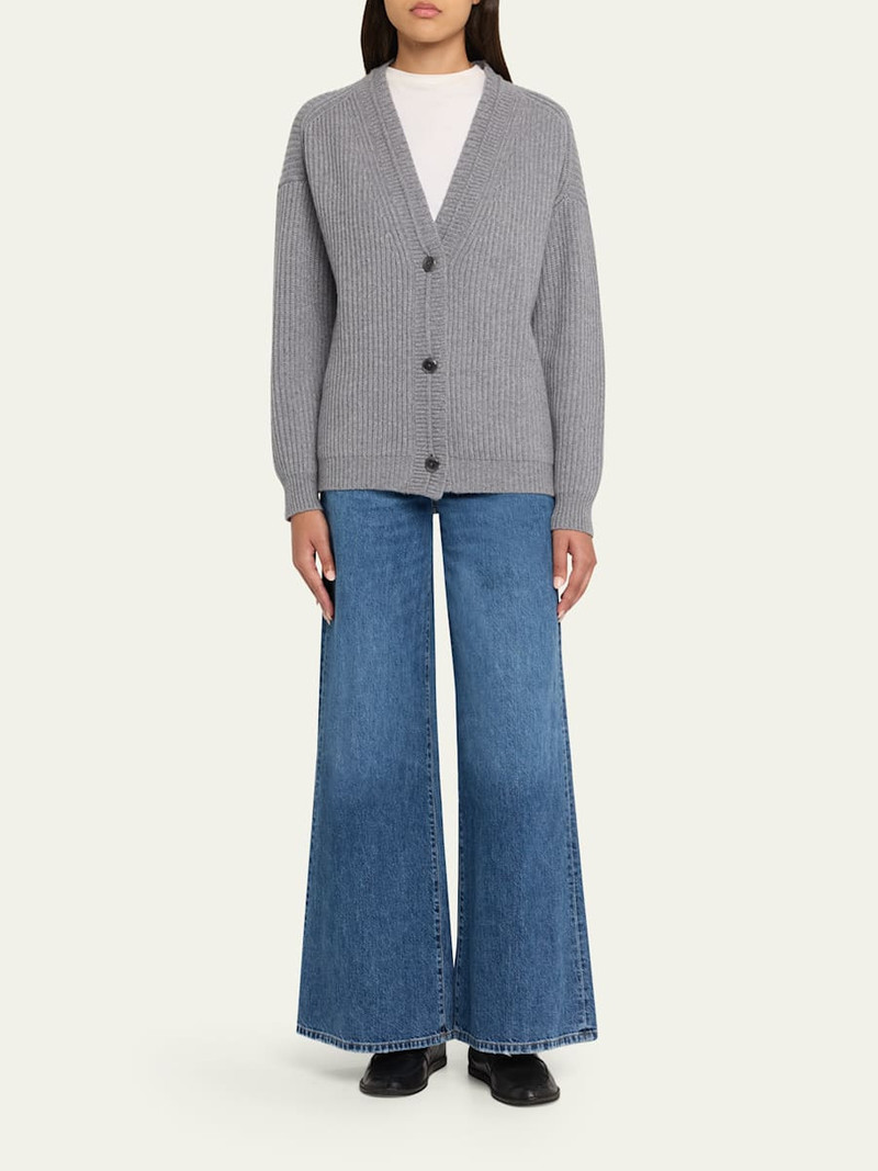 TWP Tall Tiny Dancer Wide-Leg Jeans outlook