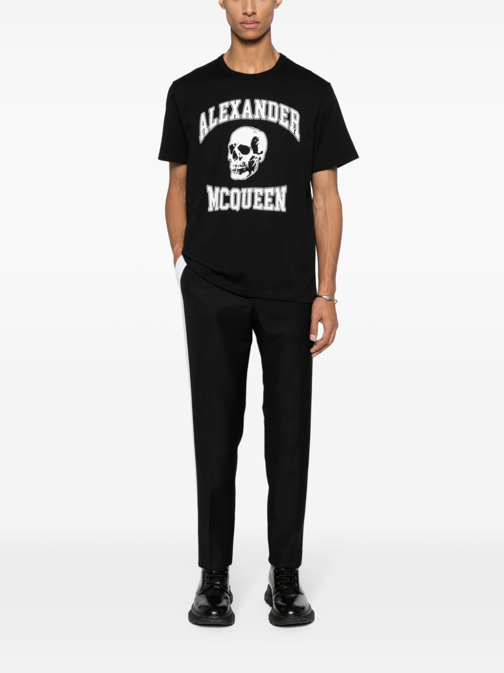 logo-print cotton T-shirt - 2