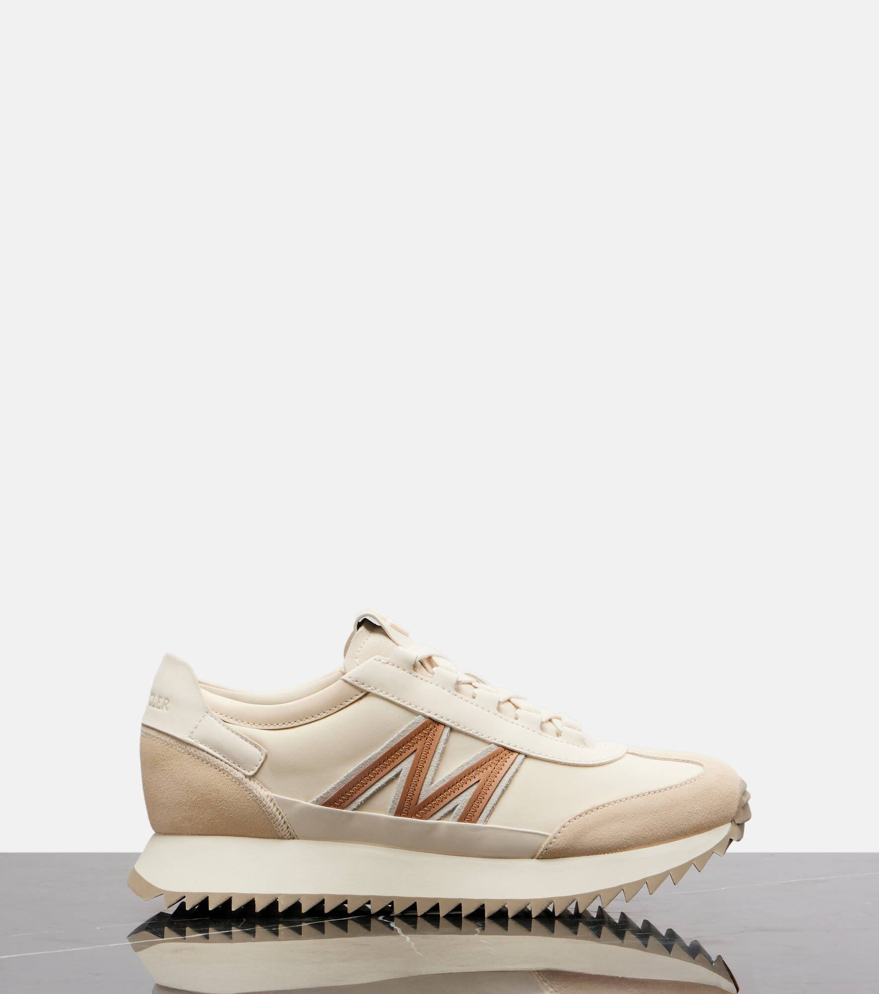 Pacey2 suede-trimmed sneakers - 4