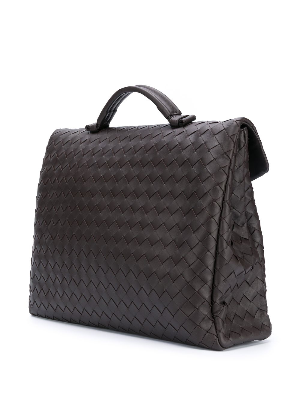 Intrecciato-weave holdall - 3